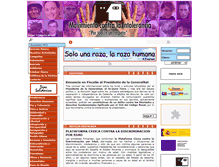 Tablet Screenshot of movimientocontralaintolerancia.com
